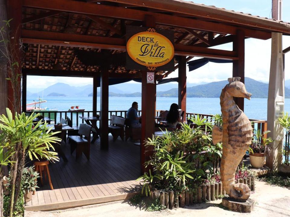 Deck Da Villa Pousada Ubatuba Buitenkant foto