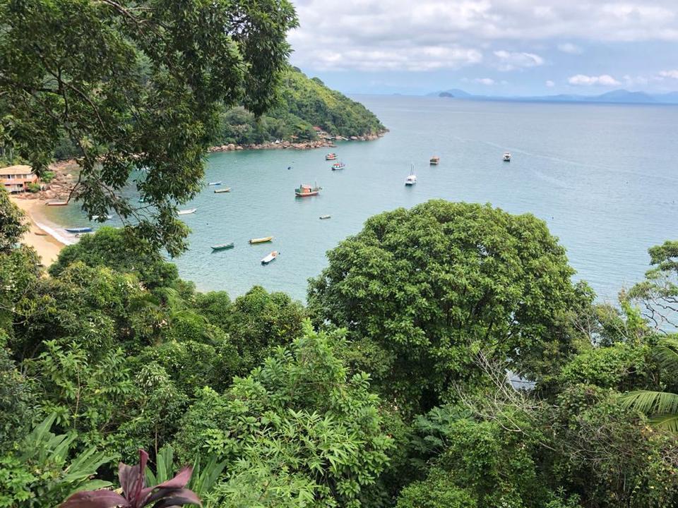 Deck Da Villa Pousada Ubatuba Buitenkant foto