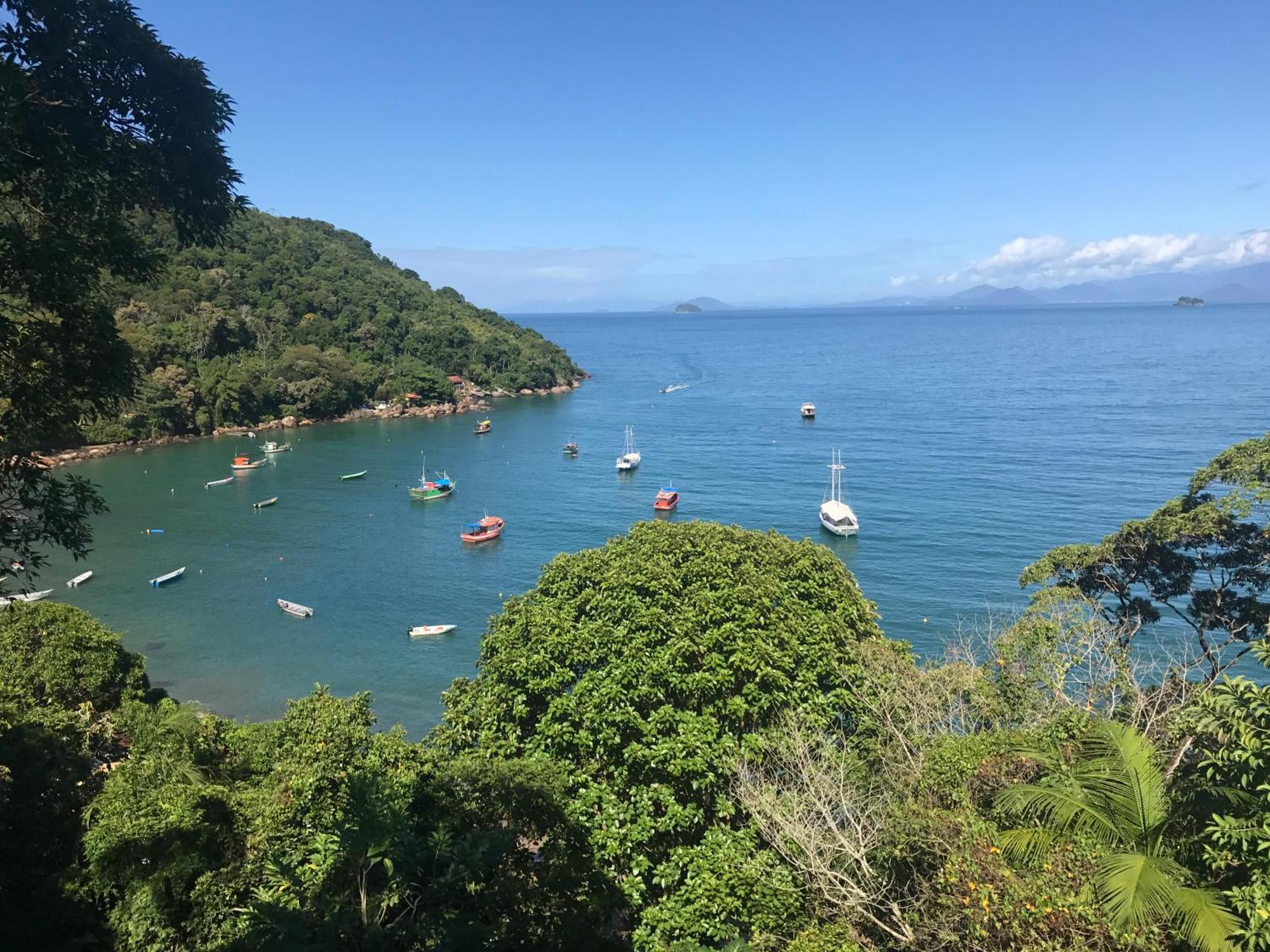 Deck Da Villa Pousada Ubatuba Buitenkant foto