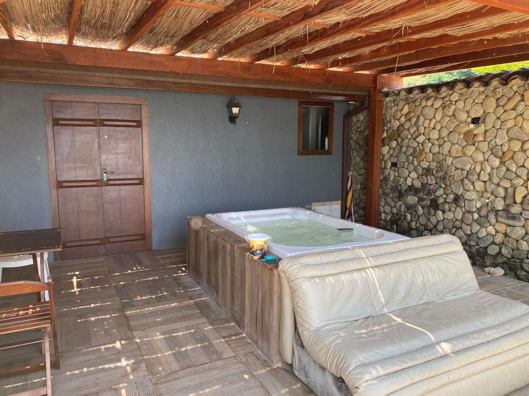 Deck Da Villa Pousada Ubatuba Buitenkant foto